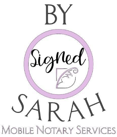 Signed by Sarah